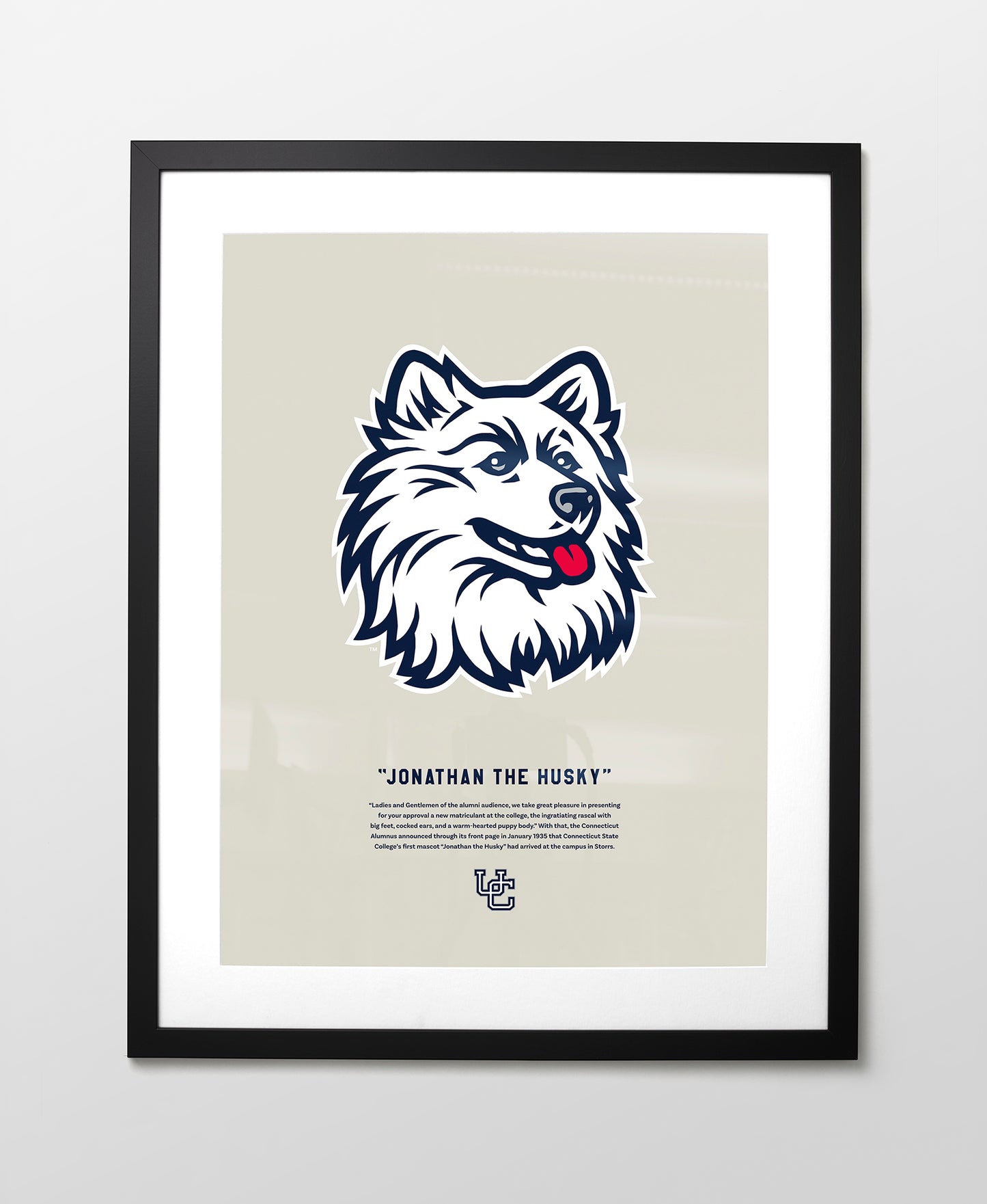 UConn Jonathan the Husky