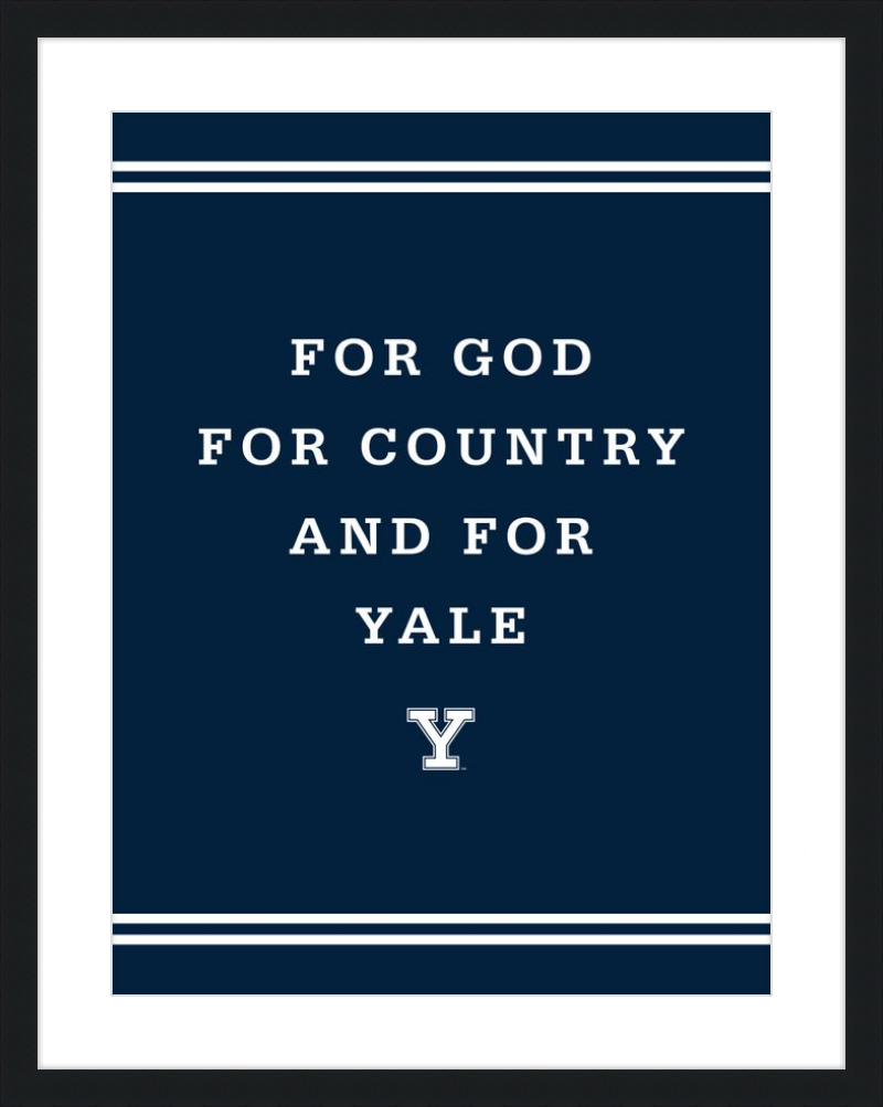 For God For Country For Yale