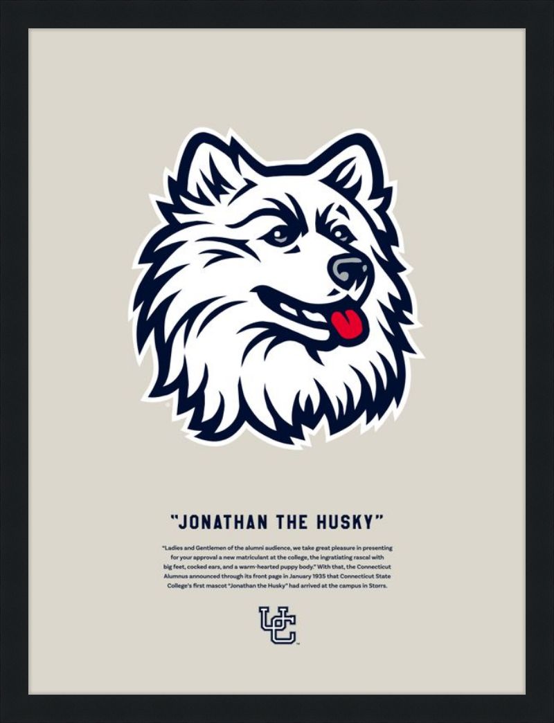UConn Jonathan the Husky