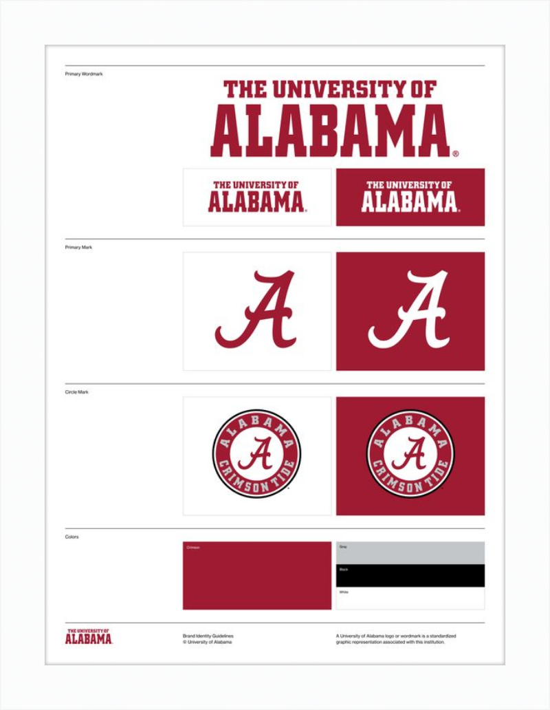 Alabama Style Guide