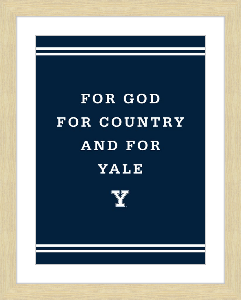 For God For Country For Yale