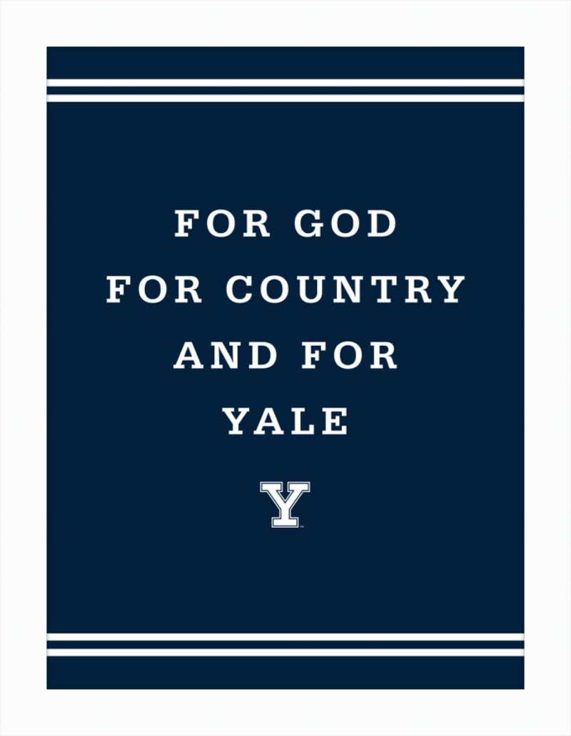 For God For Country For Yale