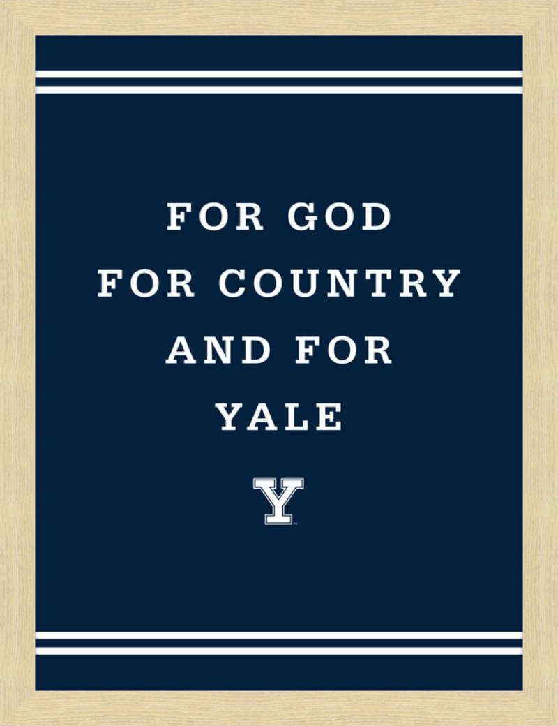 For God For Country For Yale