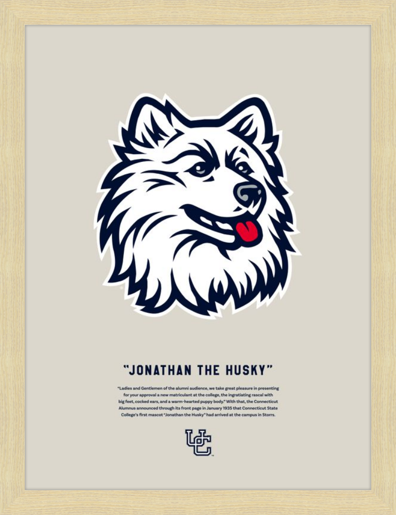 UConn Jonathan the Husky