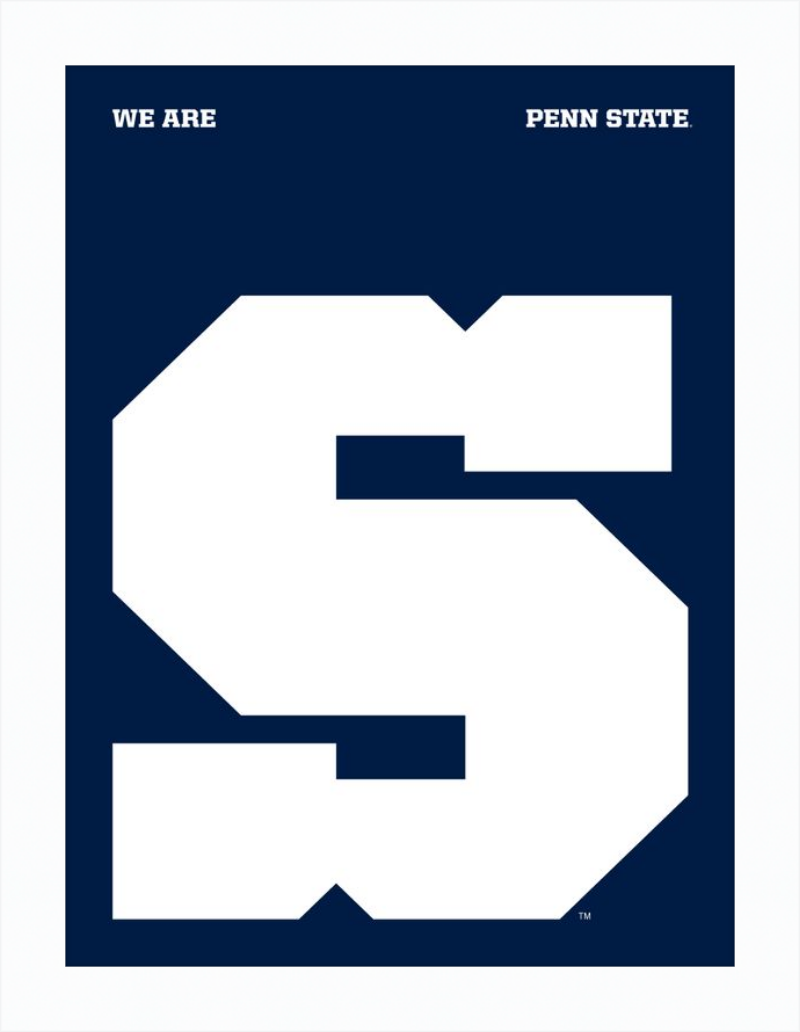 Penn State Block S