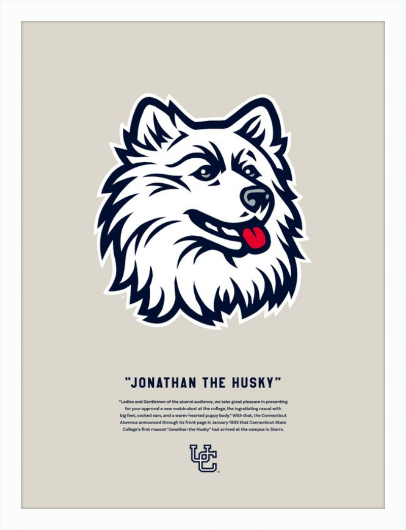 UConn Jonathan the Husky