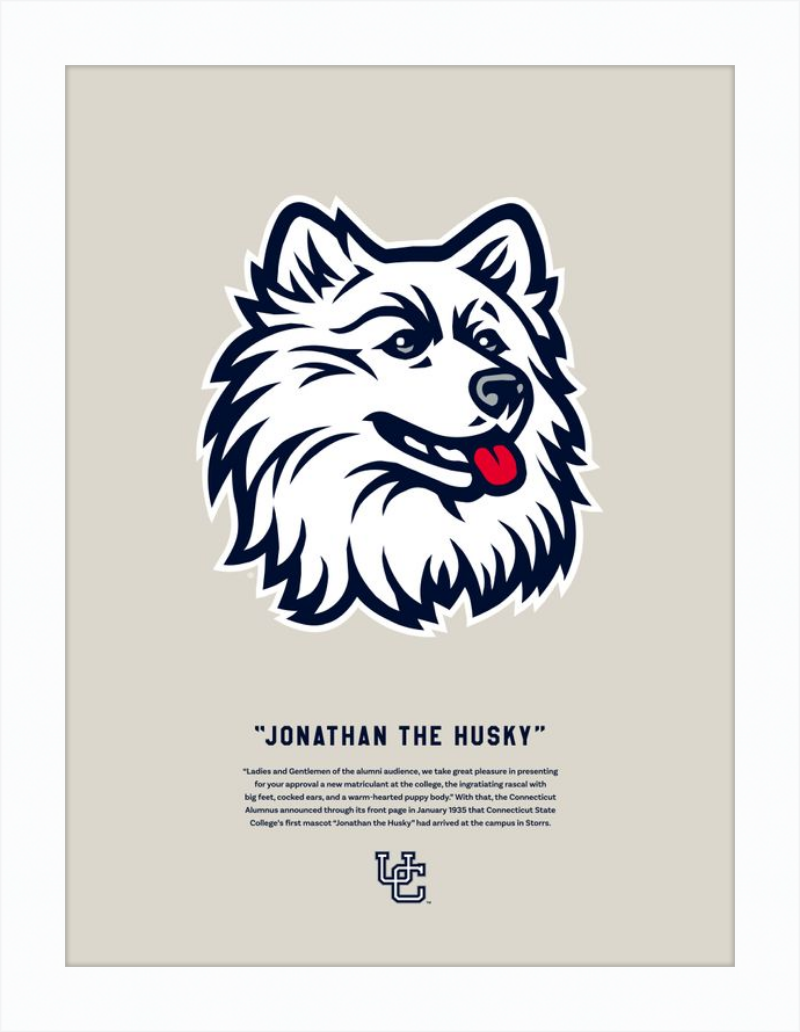 UConn Jonathan the Husky