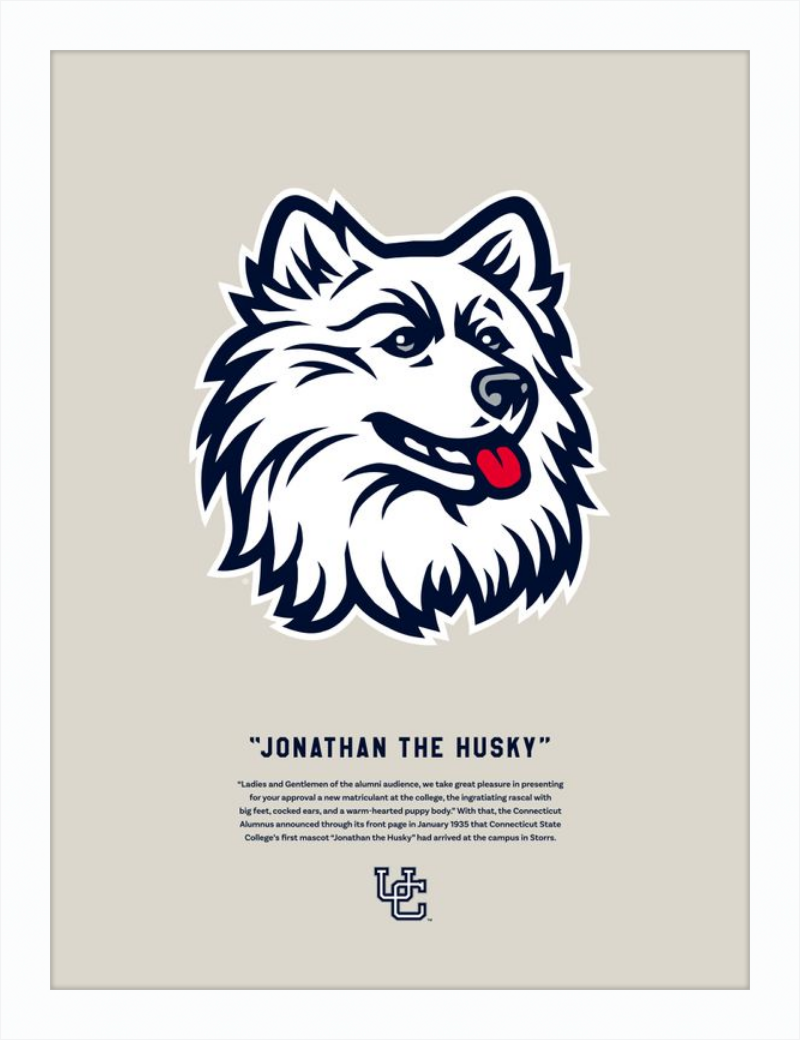 UConn Jonathan the Husky