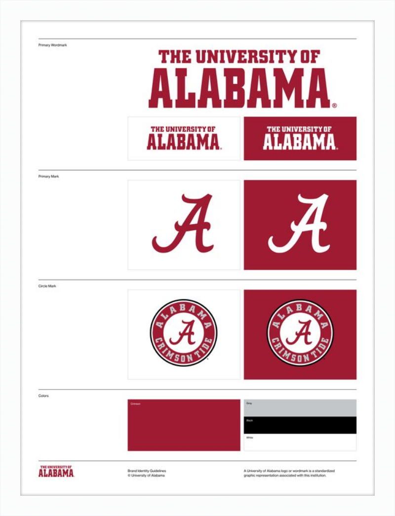 Alabama Style Guide