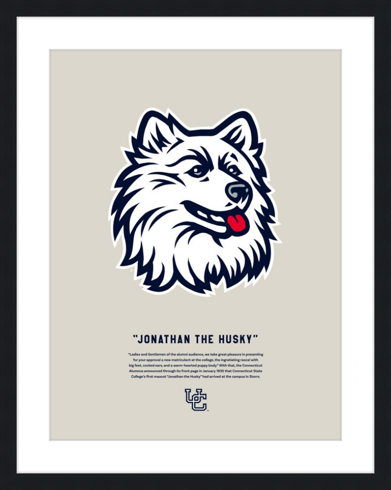 UConn Jonathan the Husky