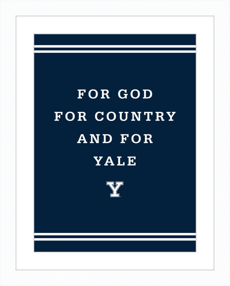 For God For Country For Yale