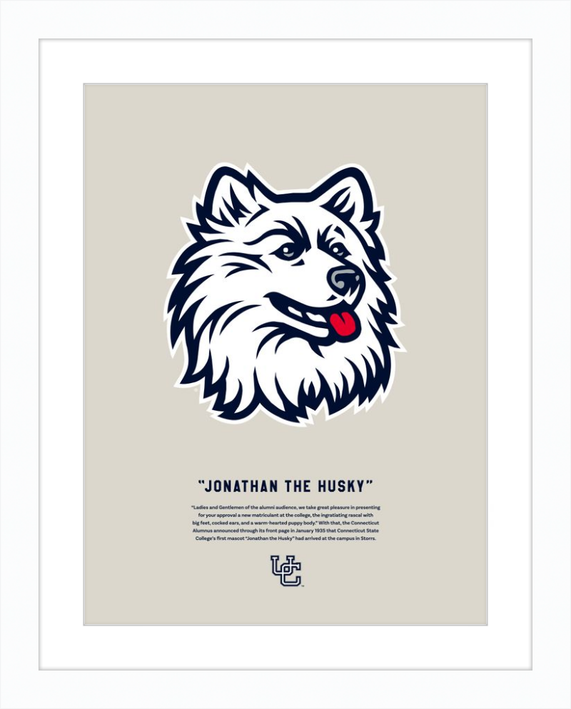 UConn Jonathan the Husky
