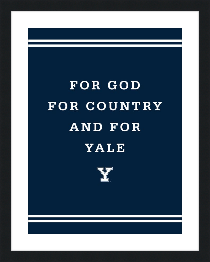 For God For Country For Yale