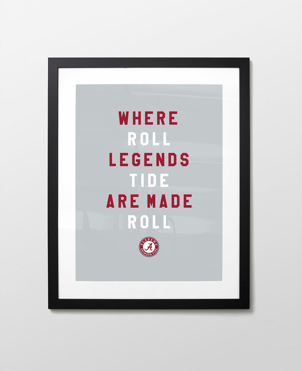 18" x 24" / Black / 2" Smooth White (White Core)