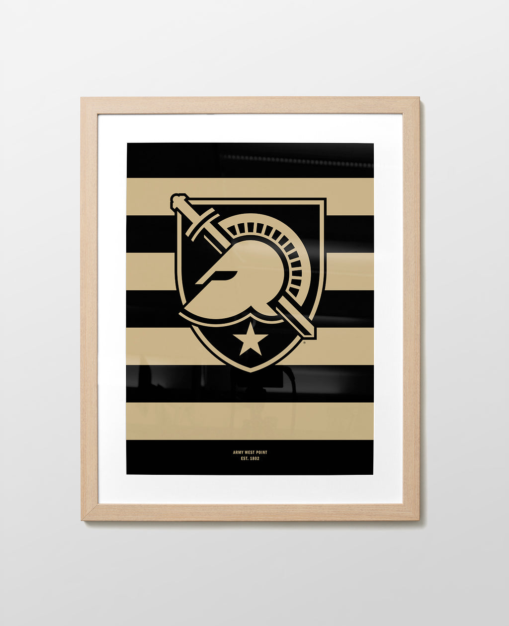 18" x 24" / Wheat / 2" Smooth White (White Core)