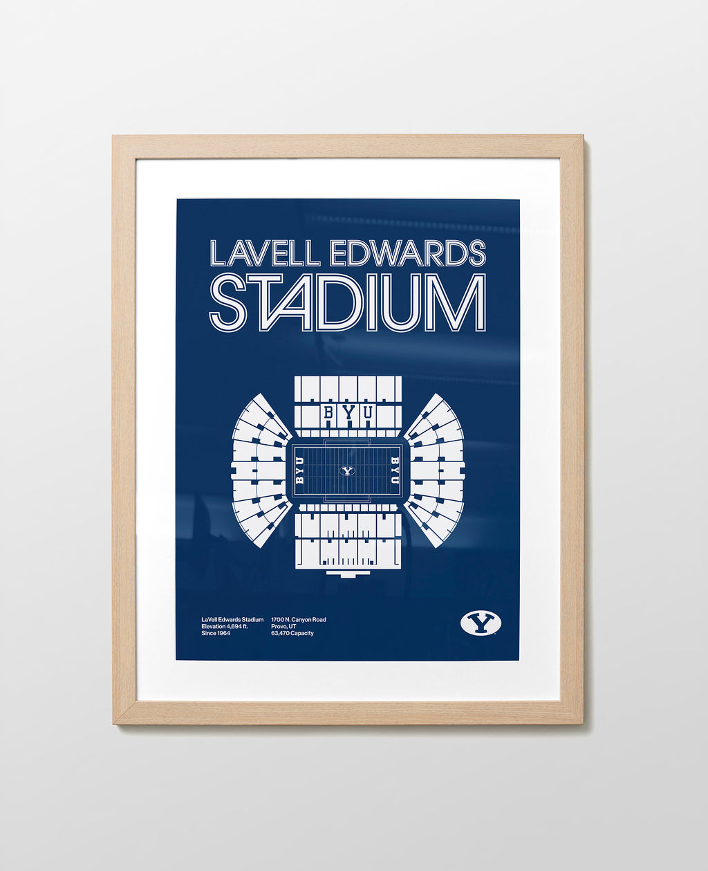 18" x 24" / Wheat / 2" Smooth White (White Core)