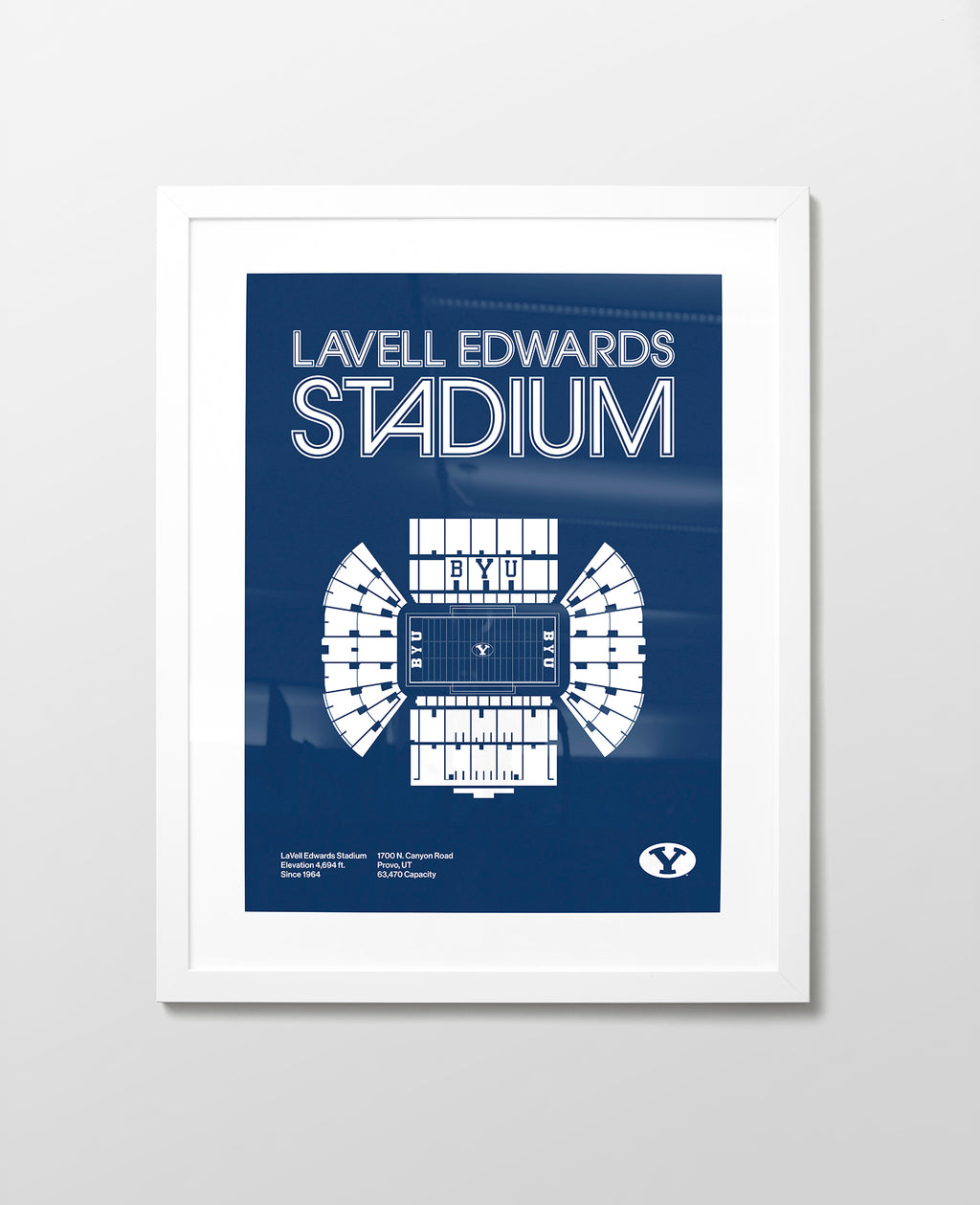 18" x 24" / White / 2" Smooth White (White Core)