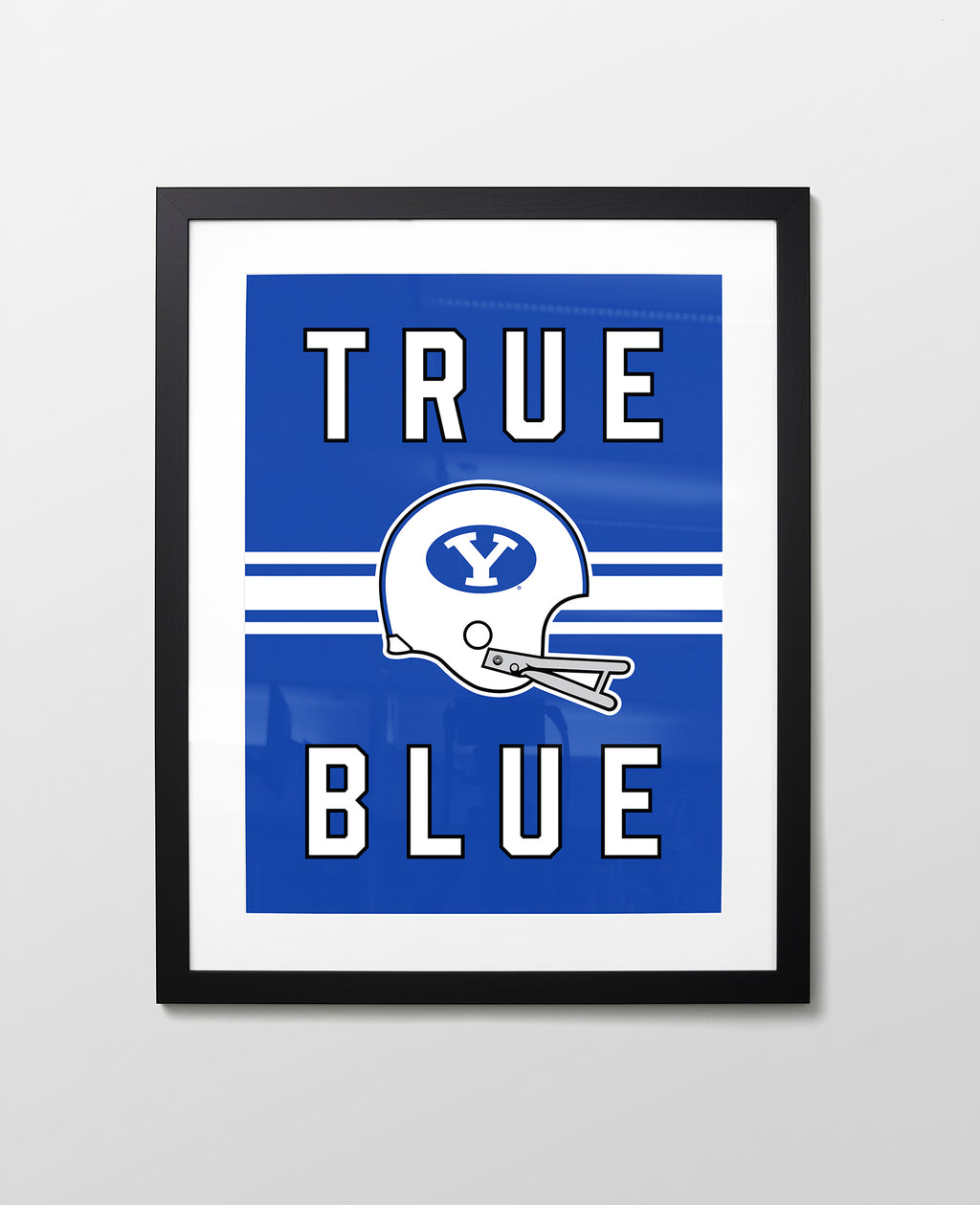 18" x 24" / Black / 2" Smooth White (White Core)