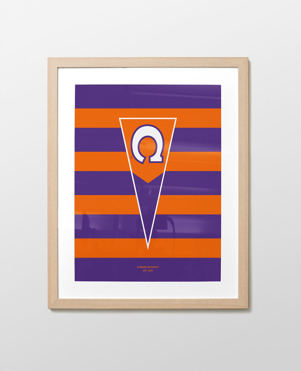 18" x 24" / Wheat / 2" White