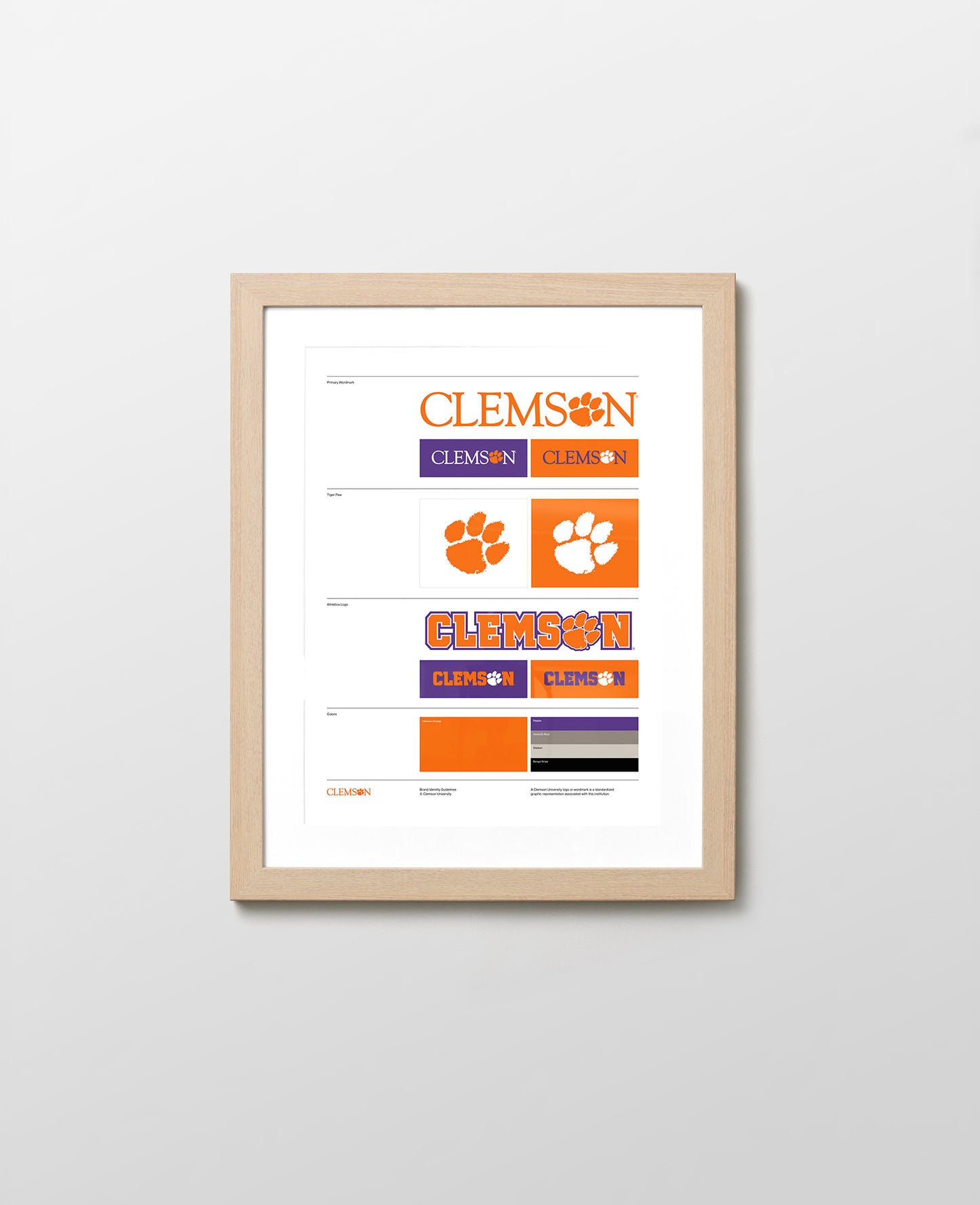 Clemson Style Guide