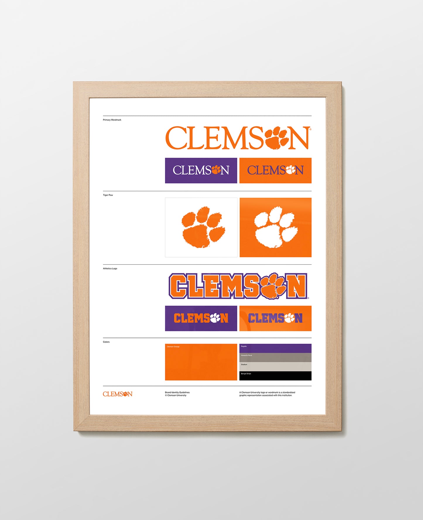 Clemson Style Guide