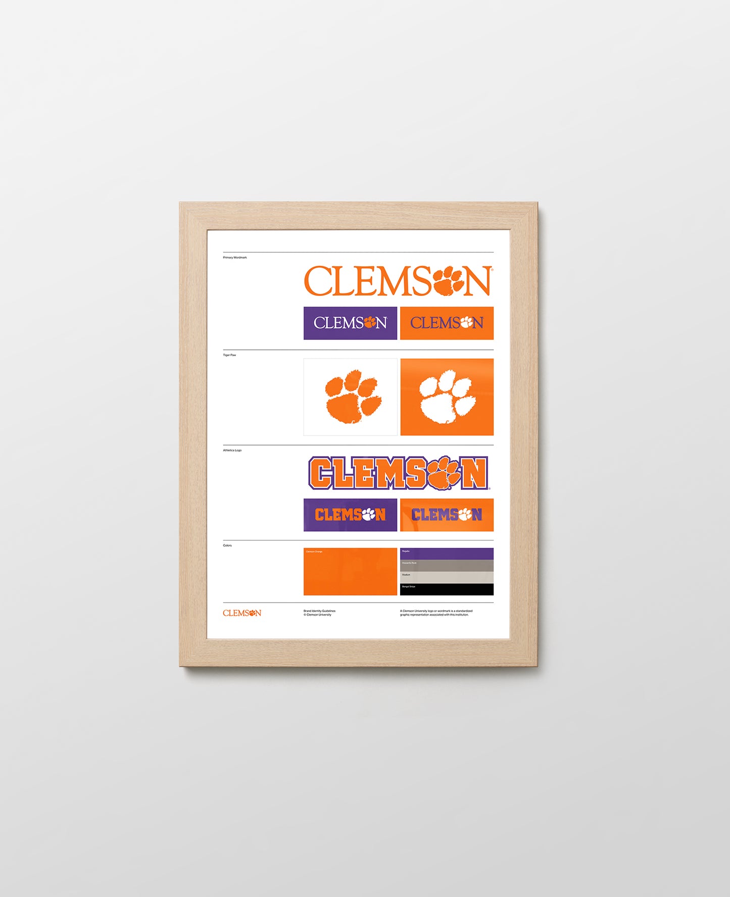 Clemson Style Guide