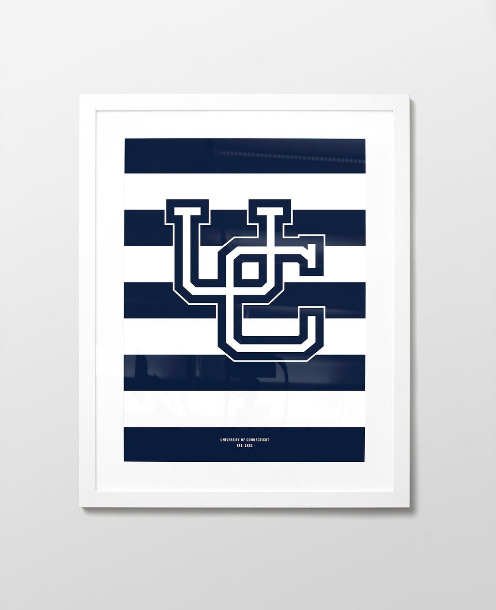 18" x 24" / White / 2" Smooth White (White Core)