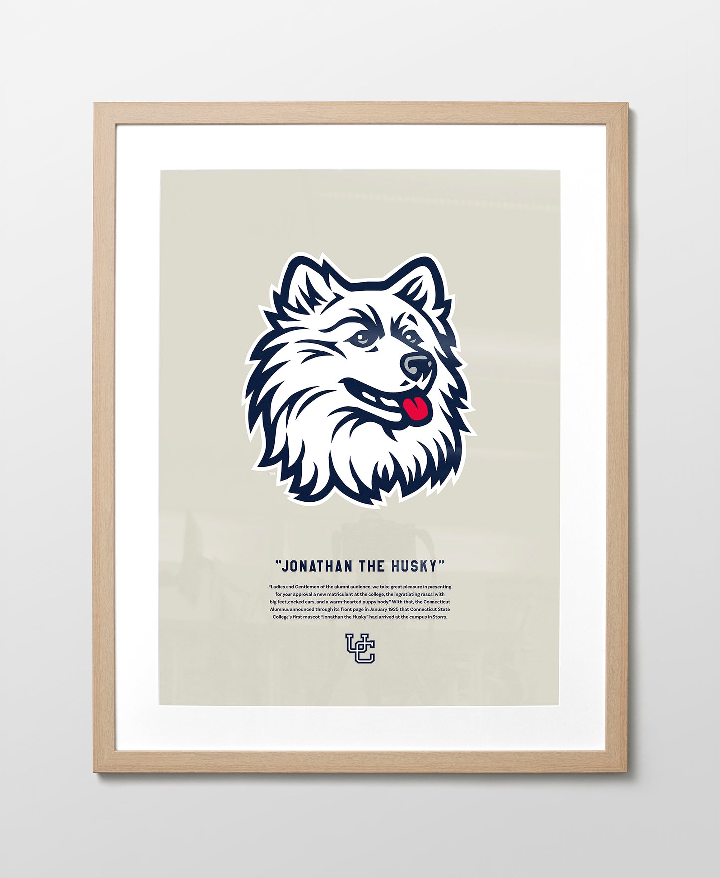 UConn Jonathan the Husky