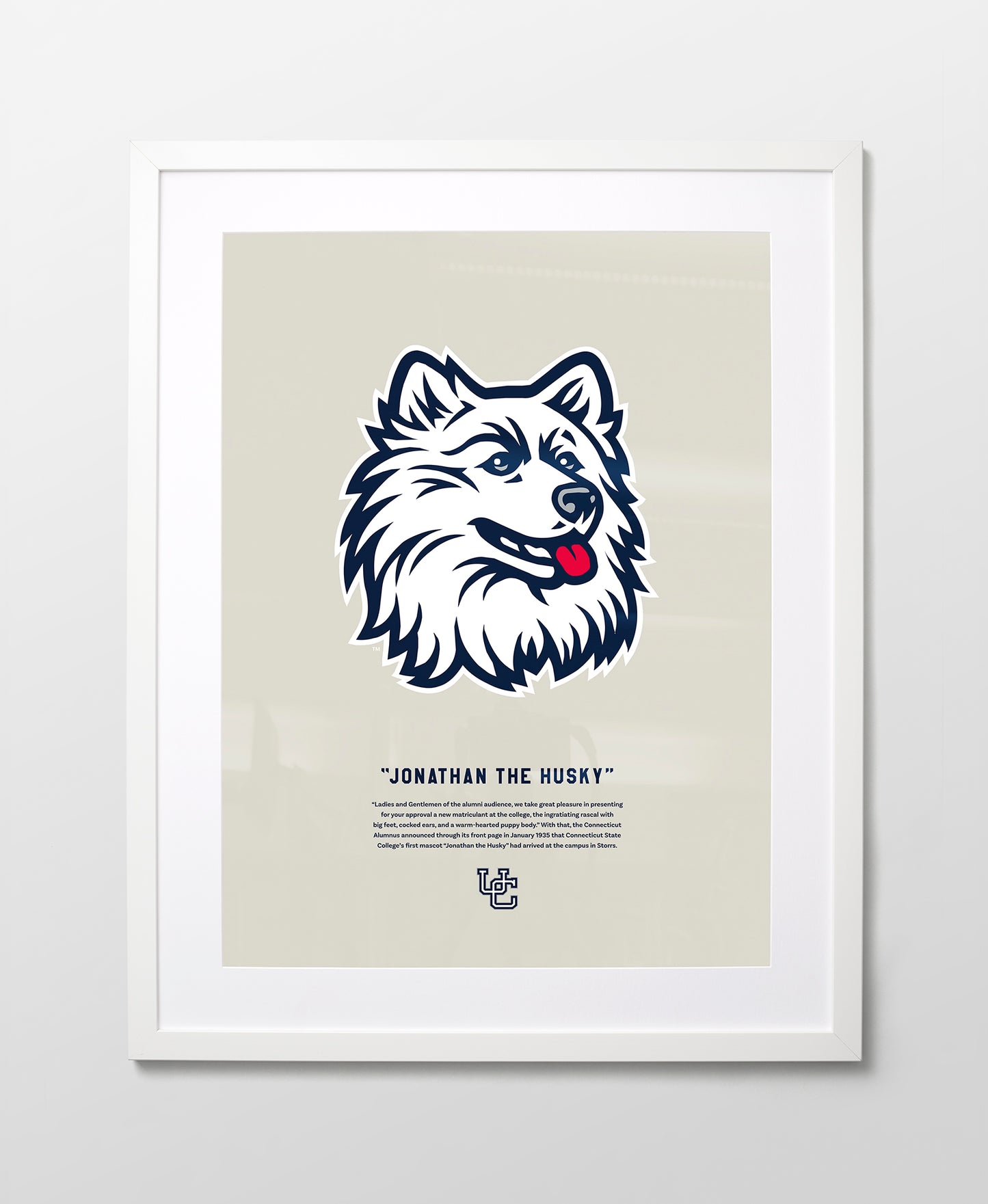 UConn Jonathan the Husky