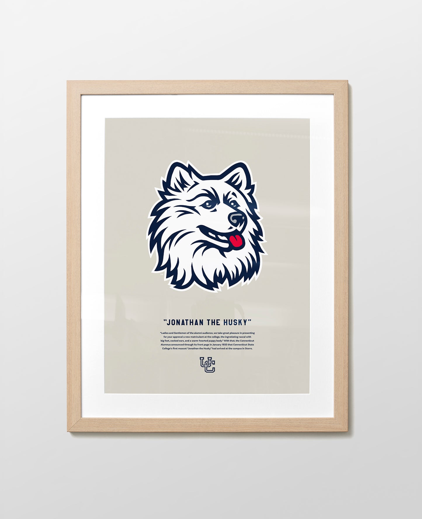 UConn Jonathan the Husky