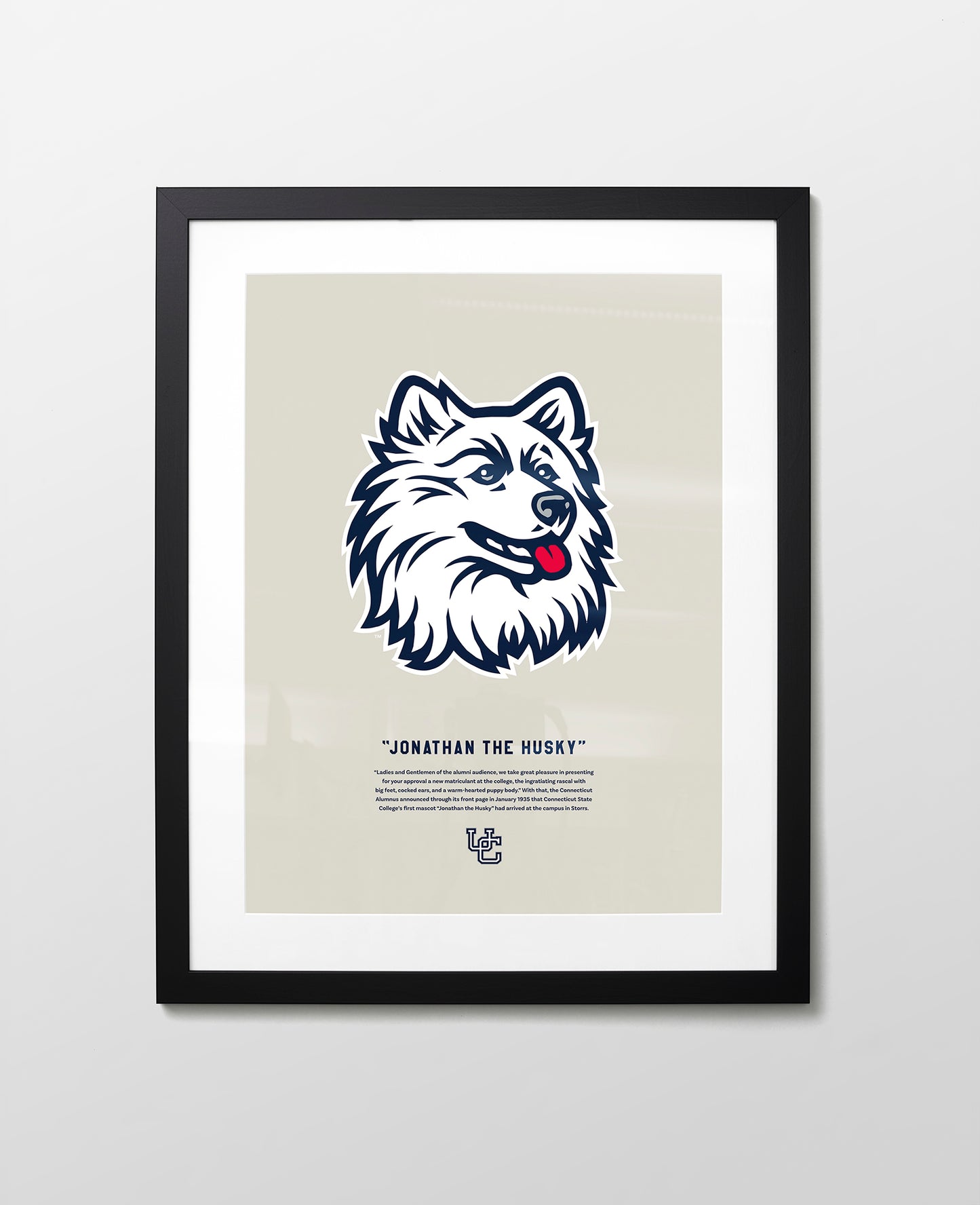 UConn Jonathan the Husky