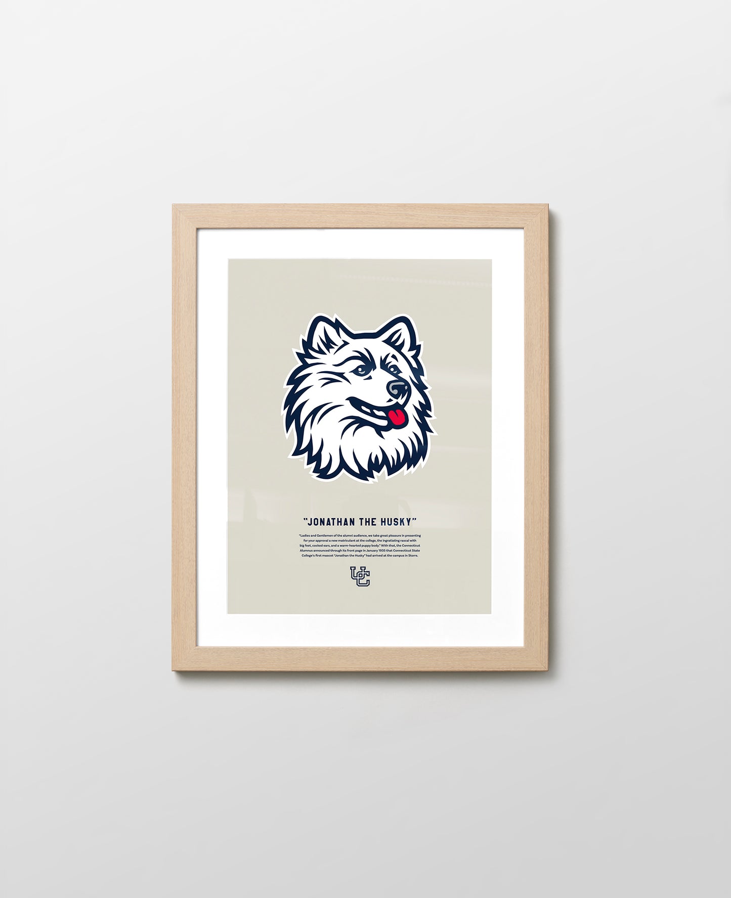 UConn Jonathan the Husky