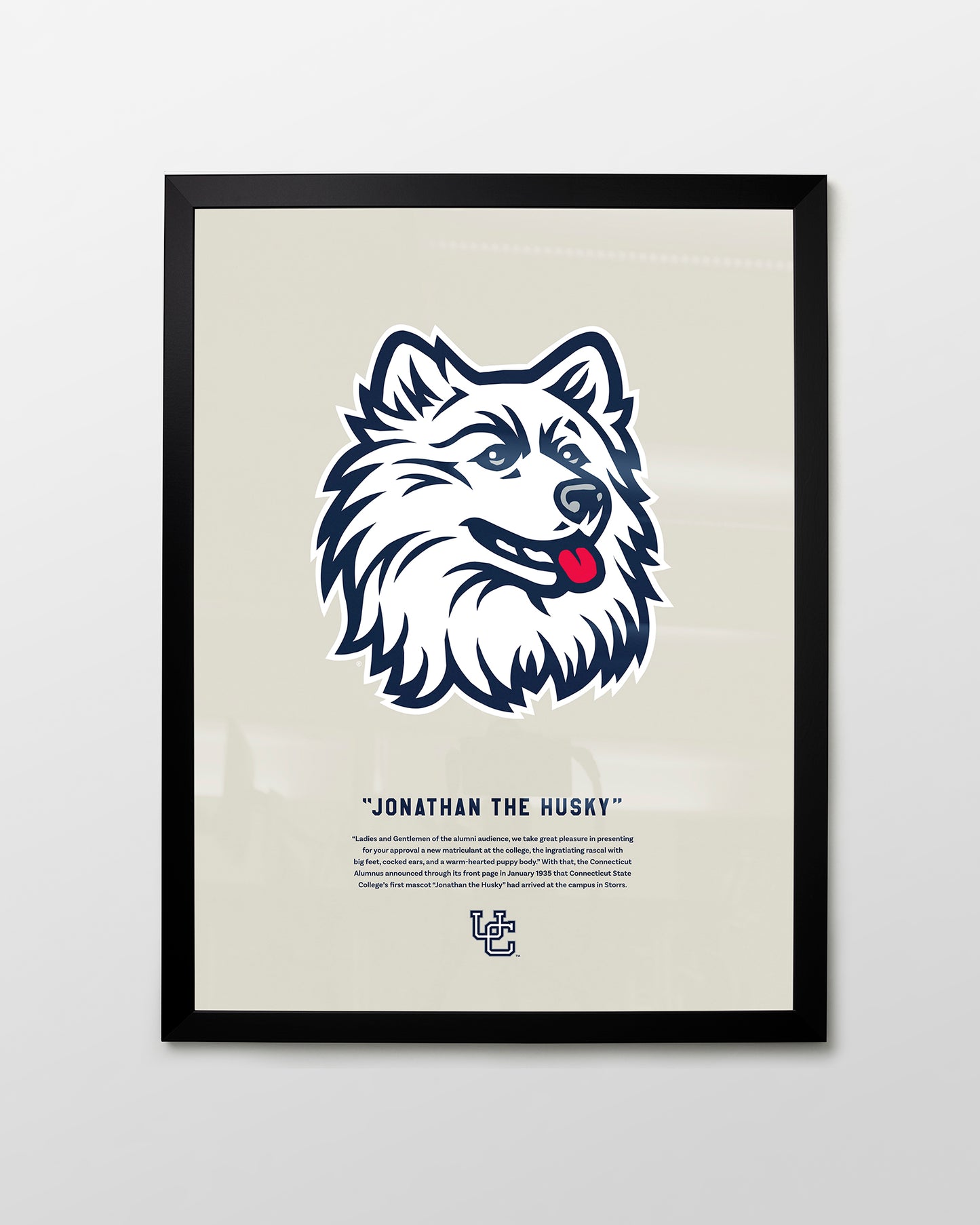 UConn Jonathan the Husky