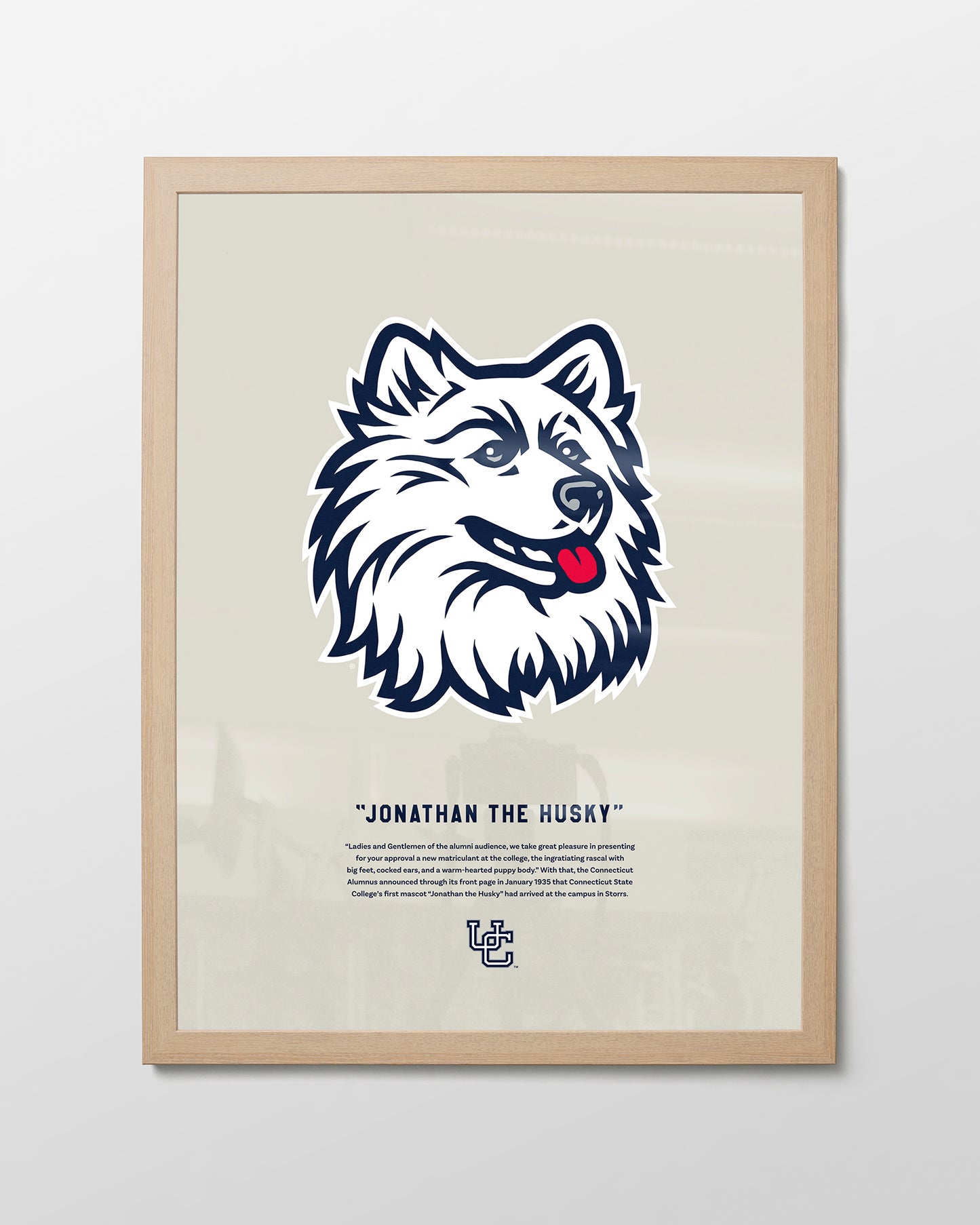 UConn Jonathan the Husky