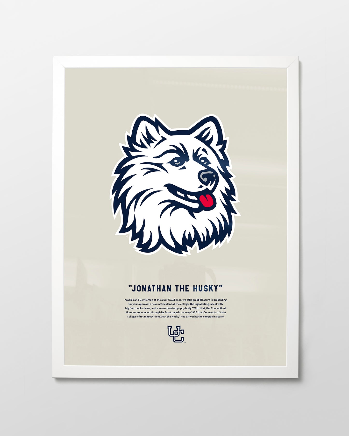 UConn Jonathan the Husky