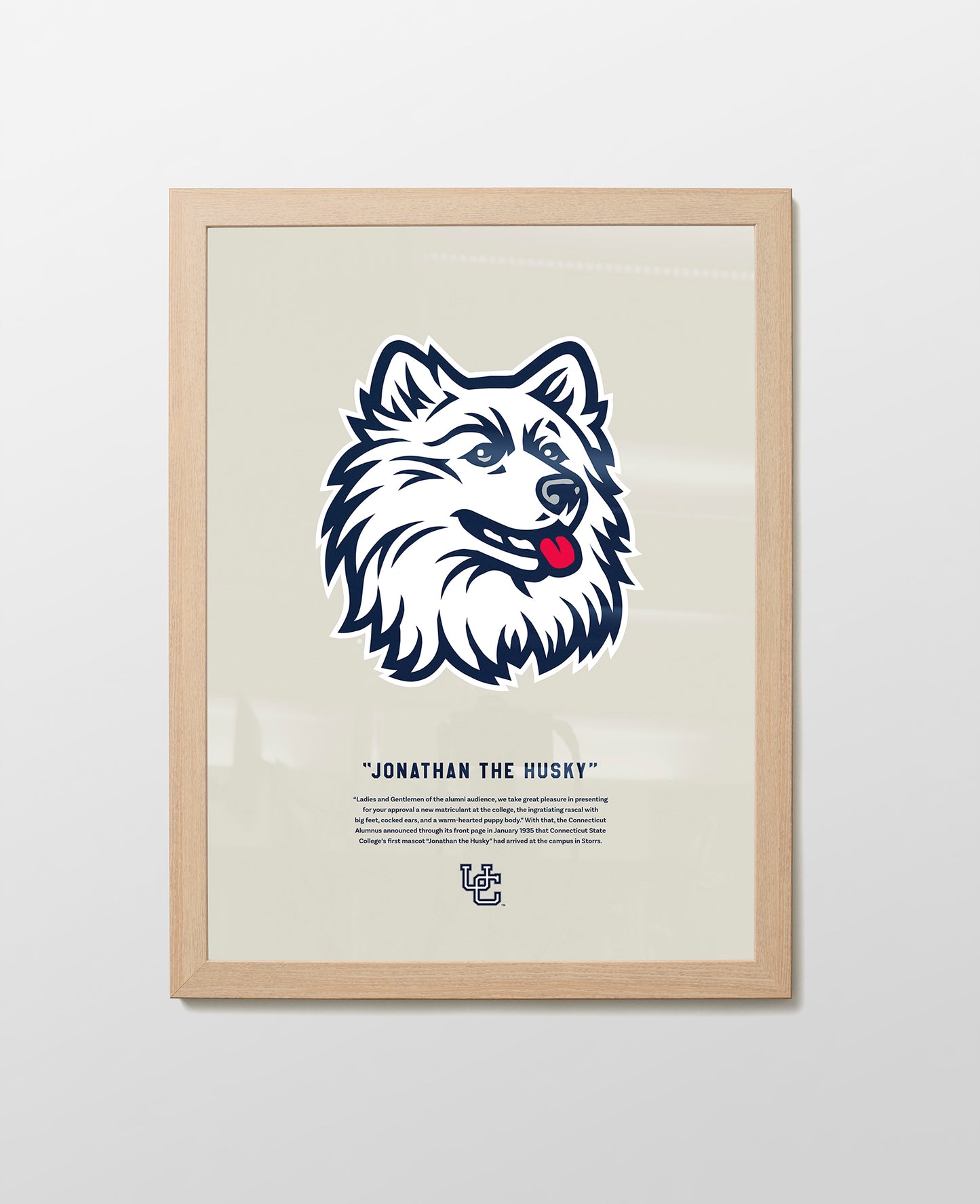 UConn Jonathan the Husky