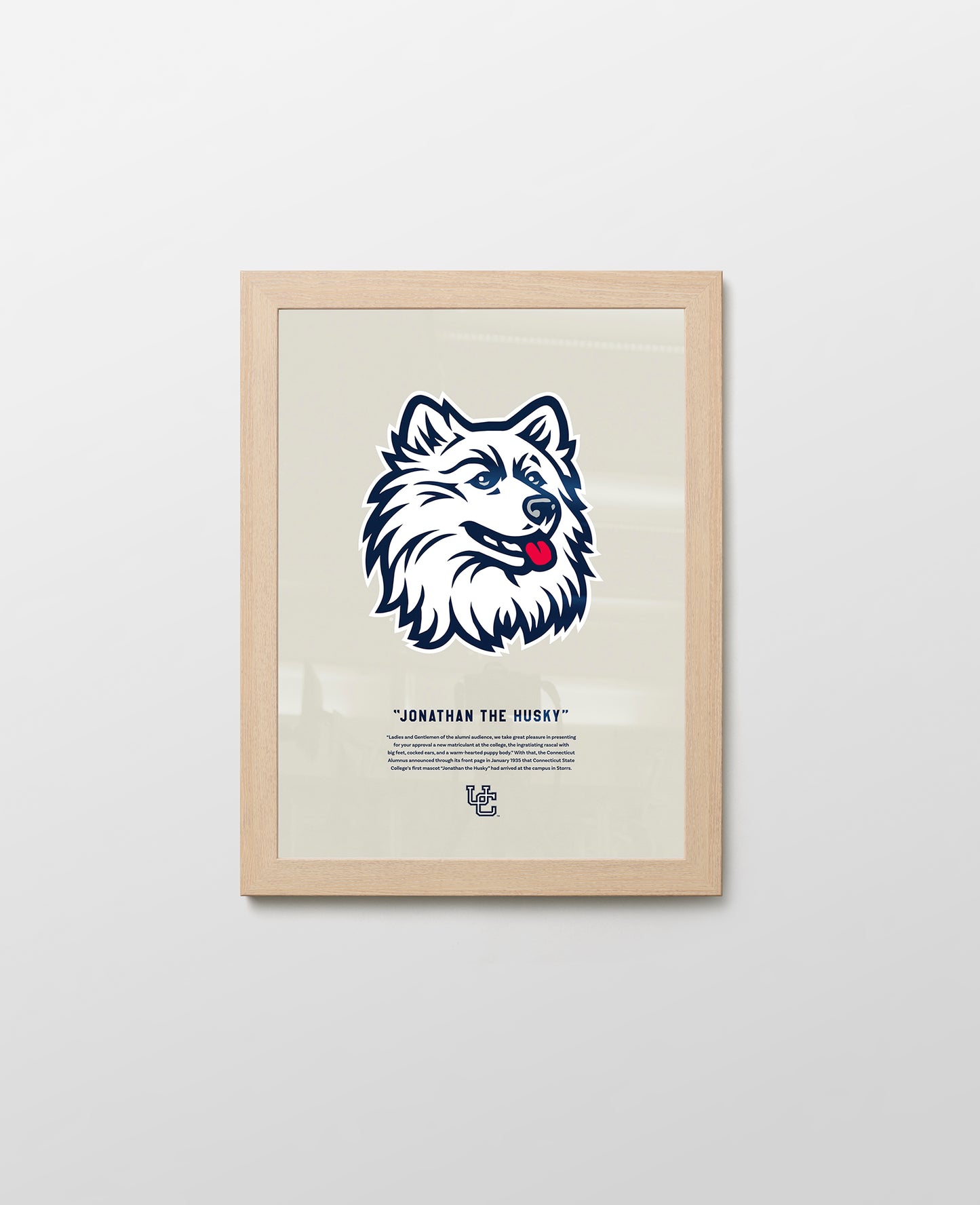 UConn Jonathan the Husky