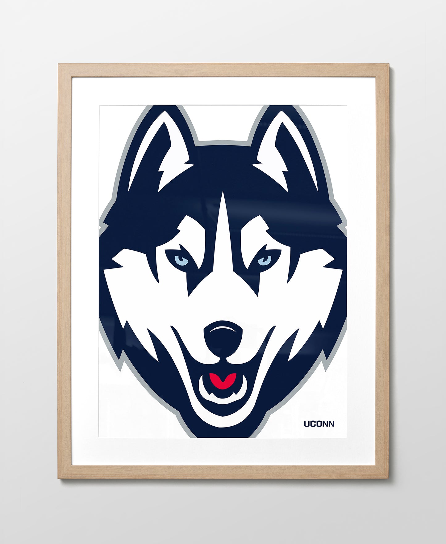 UConn Husky Close-Up