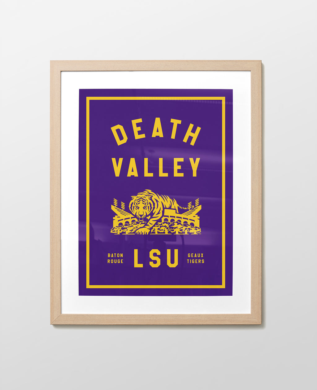 18" x 24" / Derby, in Wheat / 2" Smooth White (White Core)