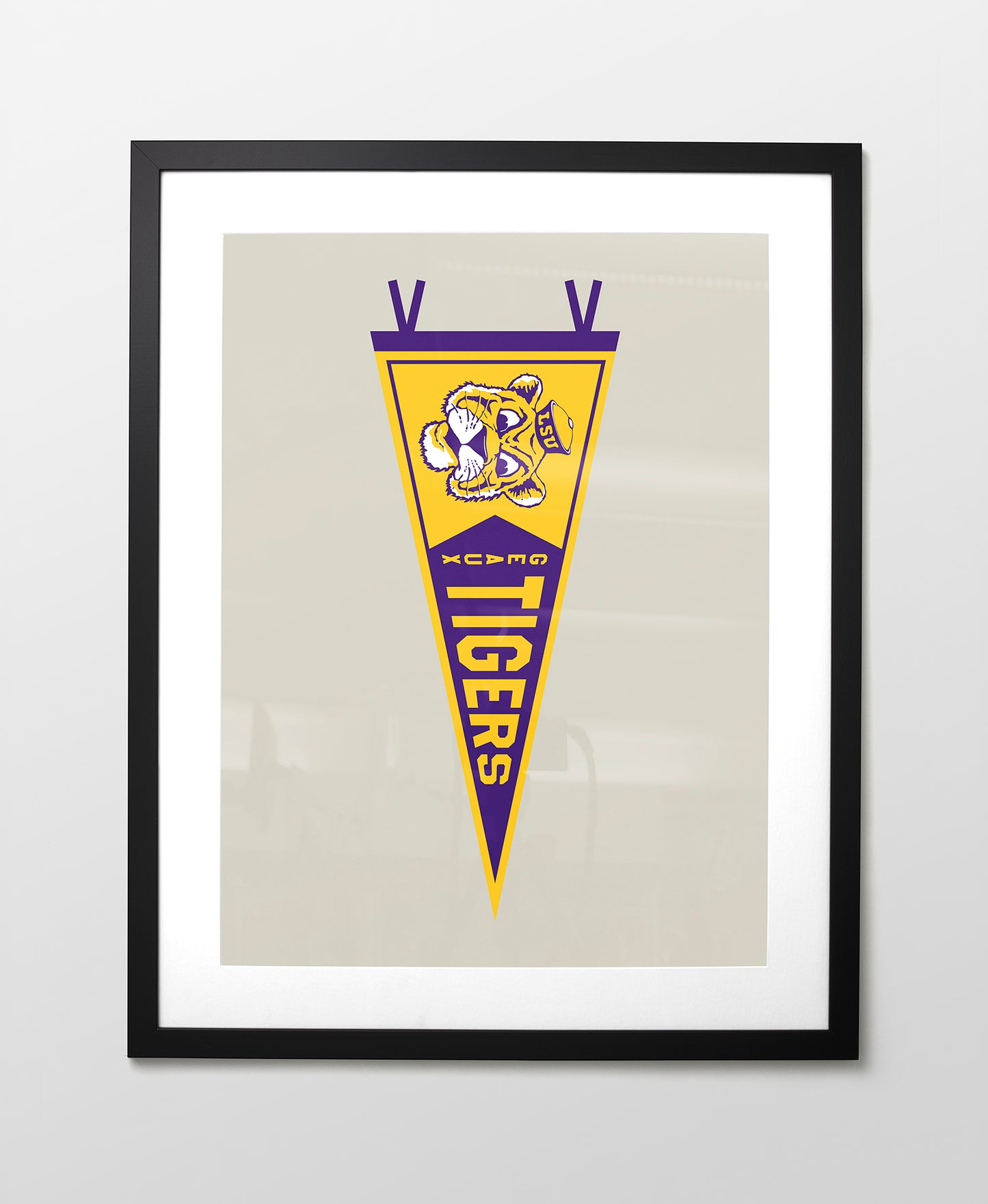LSU Geaux Tigers Pennant