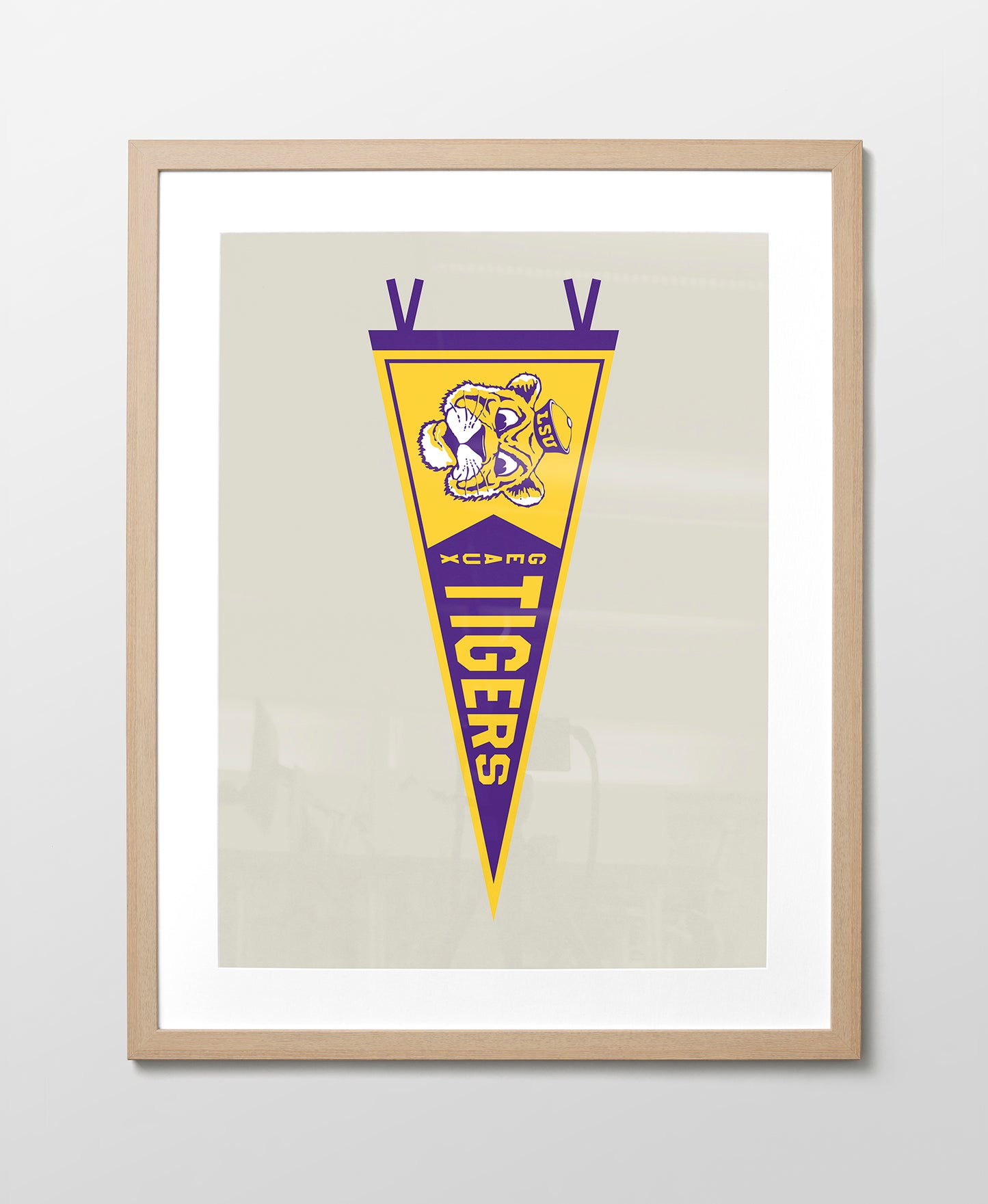 LSU Geaux Tigers Pennant