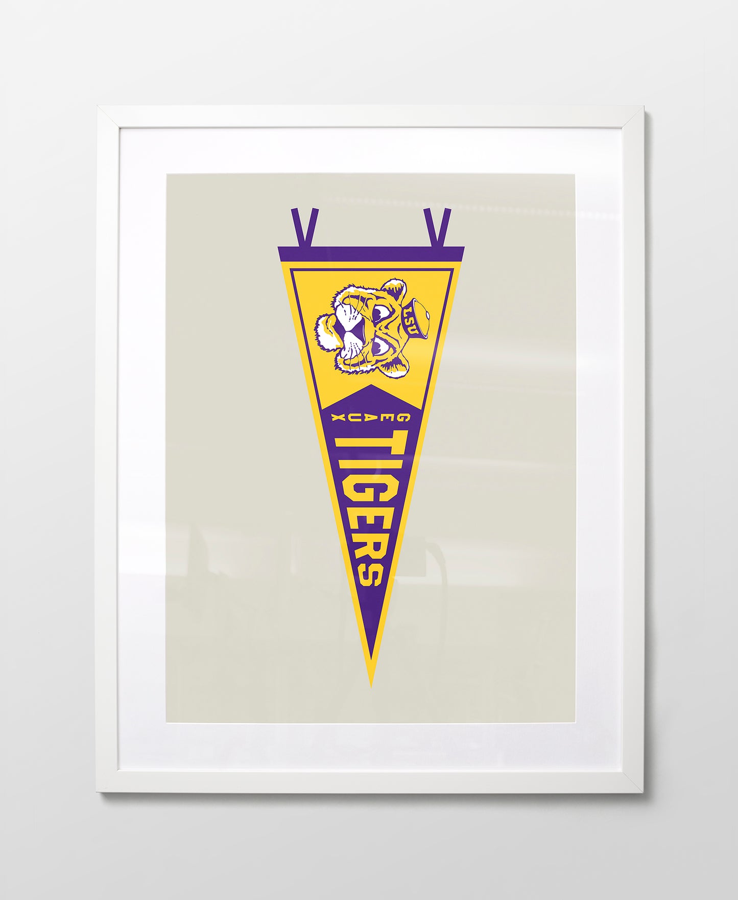 LSU Geaux Tigers Pennant