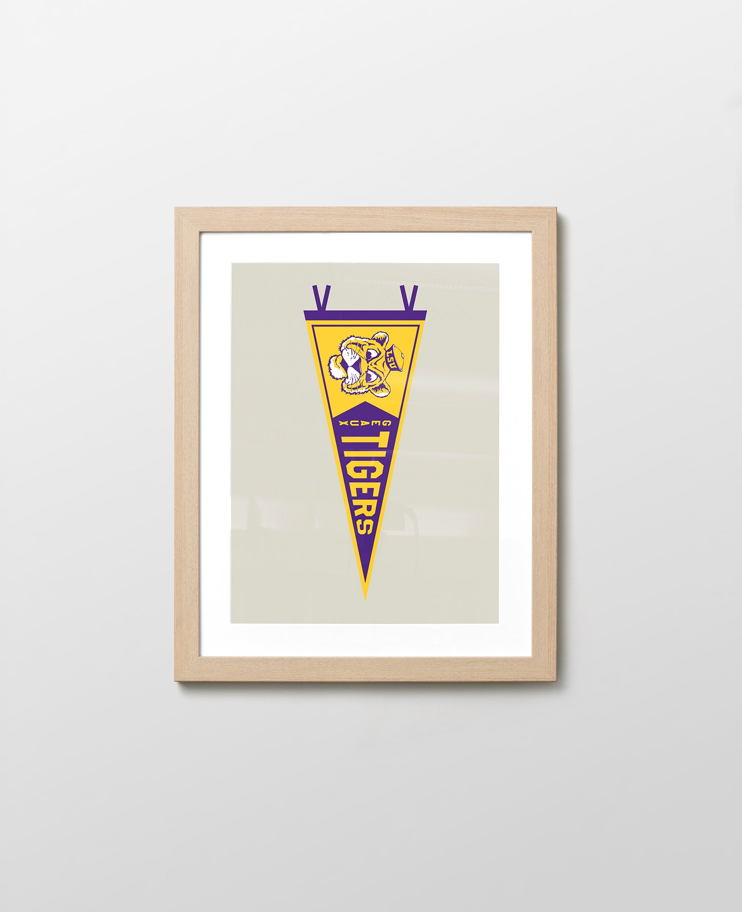 LSU Geaux Tigers Pennant