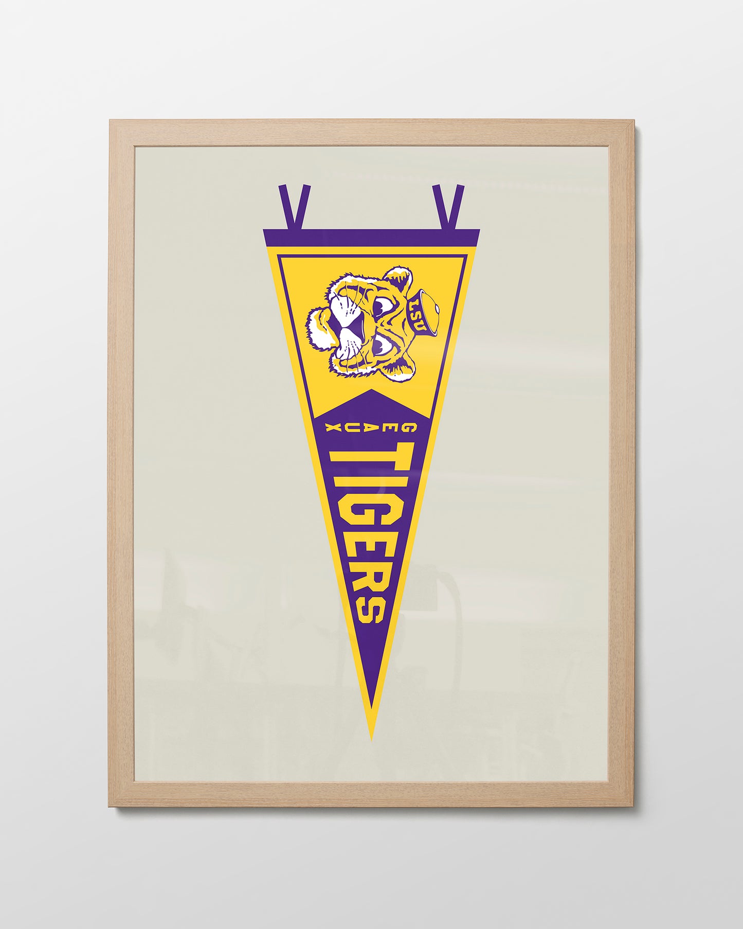 LSU Geaux Tigers Pennant