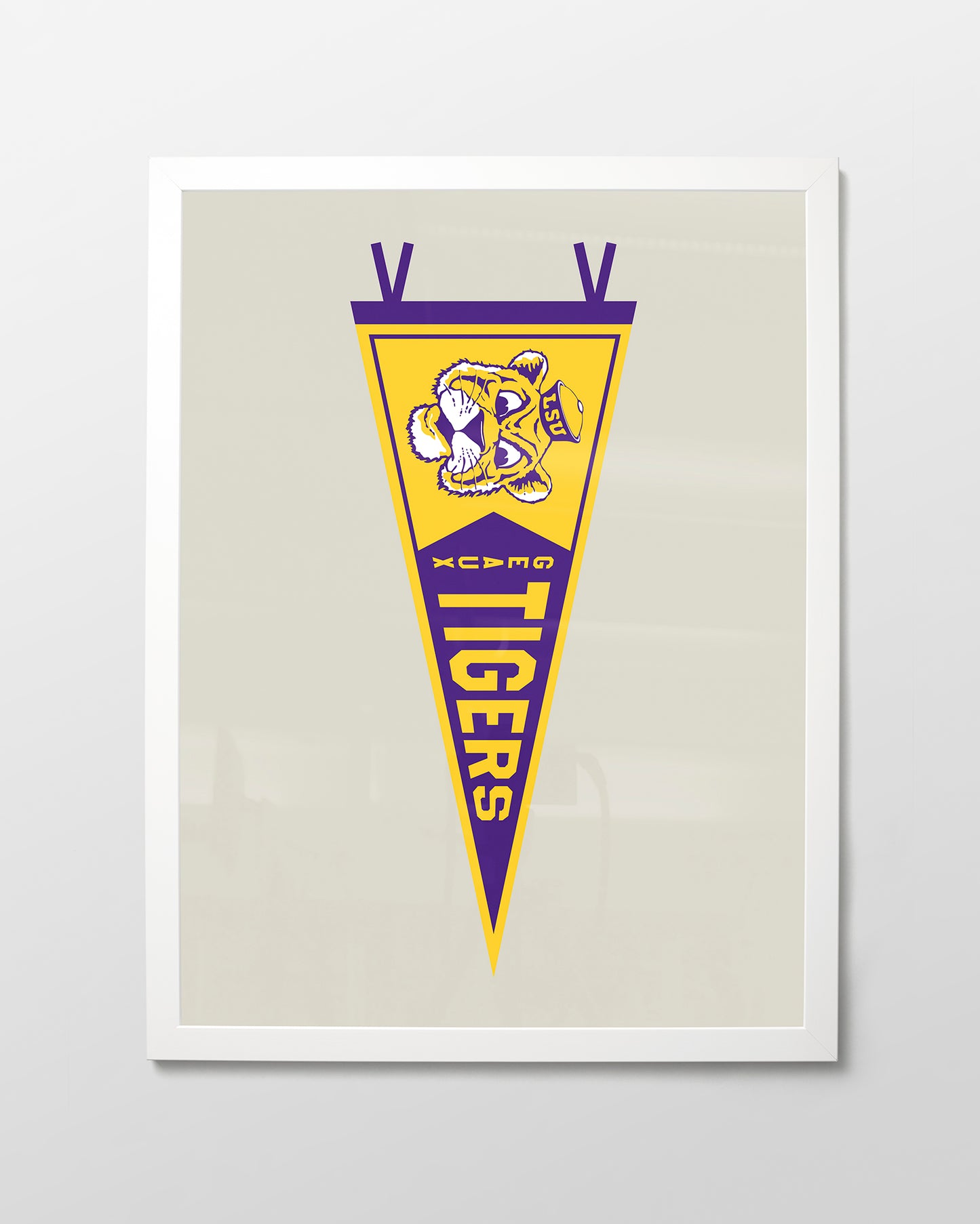 LSU Geaux Tigers Pennant