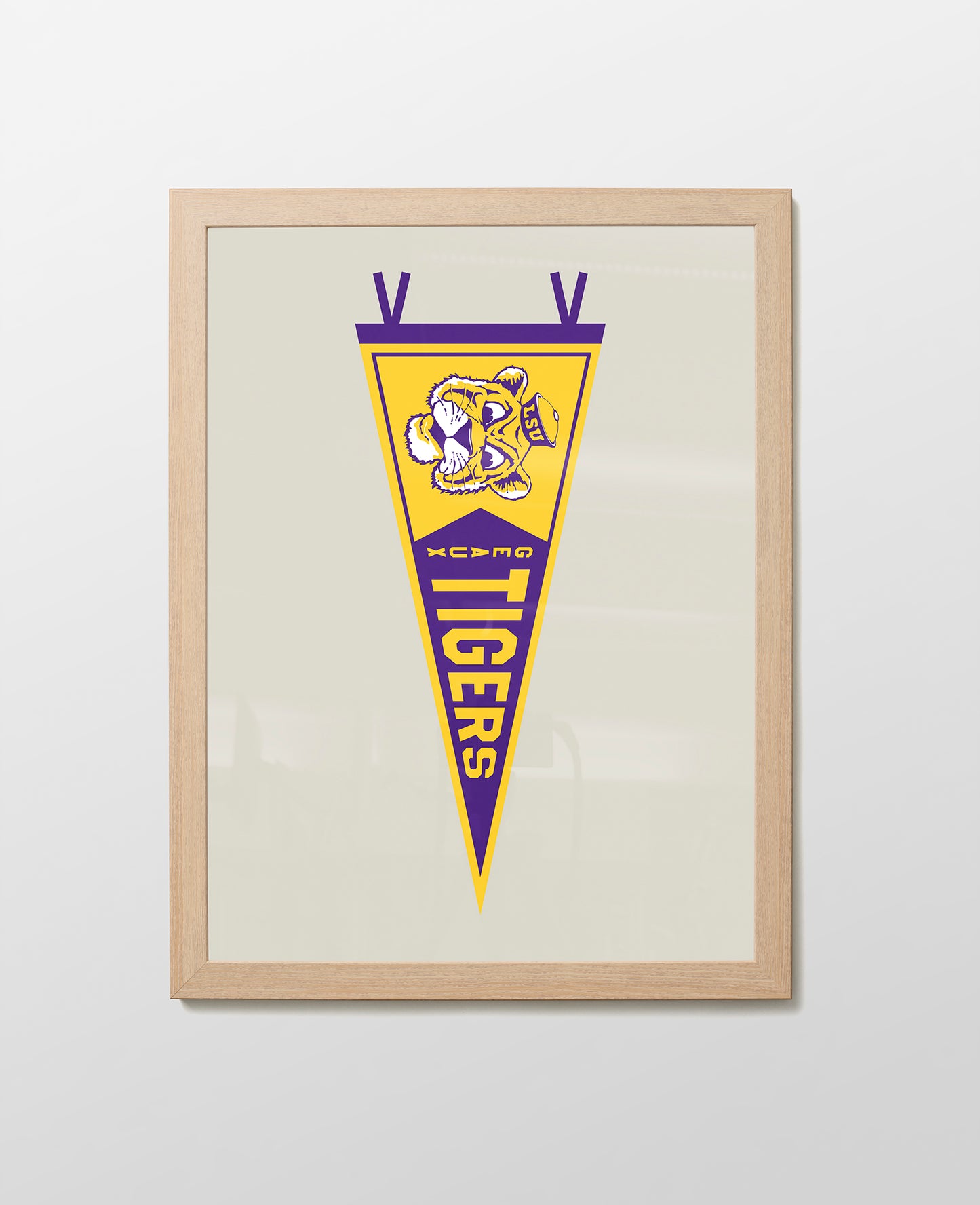 LSU Geaux Tigers Pennant