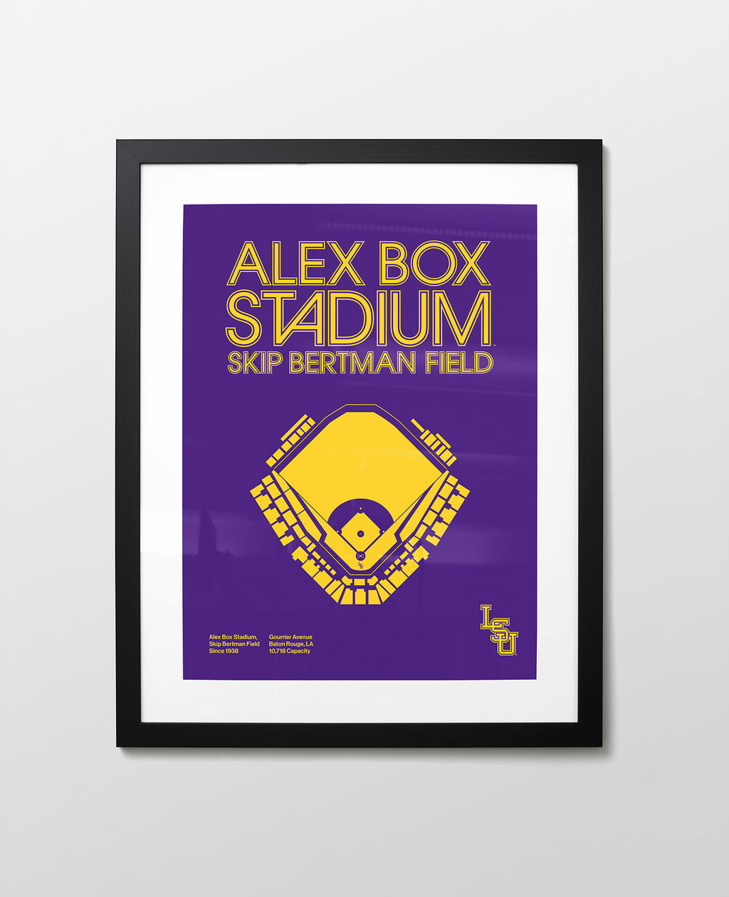 18" x 24" / Black / 2" Smooth White (White Core)