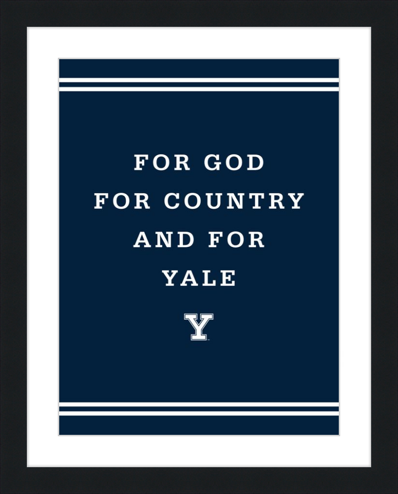 For God For Country For Yale