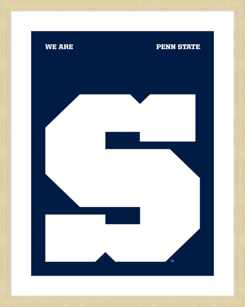 Penn State Block S