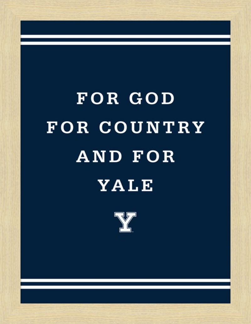 For God For Country For Yale